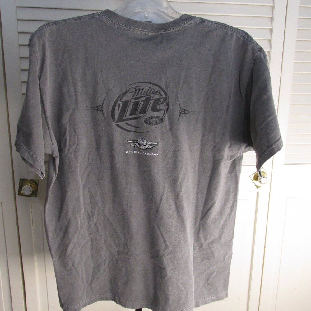 2003 Harley Davidson/Miller Lite 100 years Anniversary T-shirt - XL